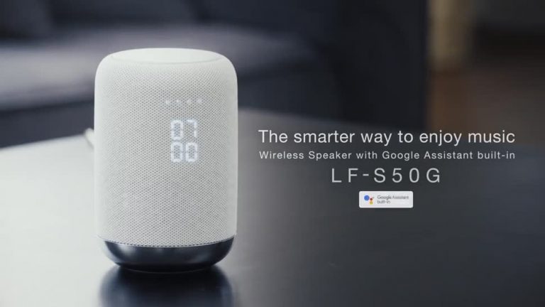ソニー初のスマートスピーカー「LF-S50G」はGoogleアシスタント搭載